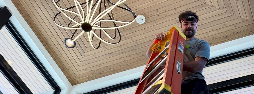 Featured image for “Can You Replace a Light Fixture With a Ceiling Fan in Seattle?”